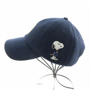 Brooks Brothers 24SS Peanuts ピーナッツ スヌーピースウェットキャップ 帽子 ワッペン ロゴ 刺繍 紺 ネイビー