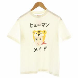 HUMAN MADE DRY ALLS 長袖カットソー DRY ALLS Tシャツ カットソー 半袖 ロゴプリント L 白 ホワイト