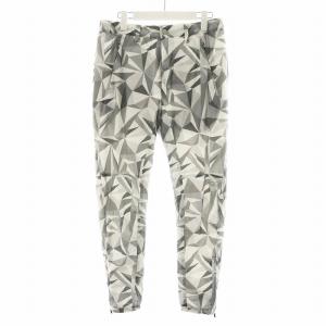 24SS PGG ジョガーパンツ 総柄 裏メッシュ ゴルフウェア 4 グレー 268-4131103 /AN20