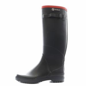 レインブーツ レインシューズ 長靴 ラバー 35 黒 ブラック 121452 /AN17