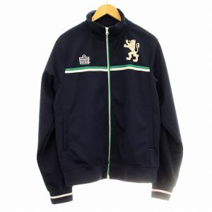 SOCCER トラックジャケット ジャージ ジップアップ 長袖 O L相当 ネイビー 紺 /G