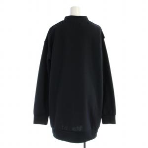 CALLAWAY ゴルフウェア ダンボールニットチュニックワンピース ミニ丈 長袖 ハイネック ストレッチ フリル ロゴ