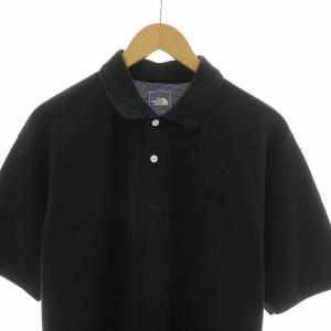 THE NORTH FACE ショートスリーブエニーパートポロシャツ 半袖 L ブラック NT22232 /NQ