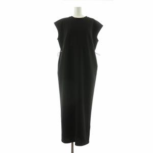 23SS ノースリーブワンピース ロング F ブラック LEZ1031409A0002 /NQ