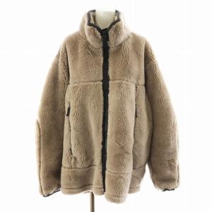 CHAOS GENTLEMAN LADY ウールボアブルゾン F ブラウン