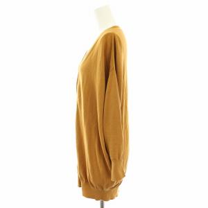 Deuxieme Classe 18SS コクーン COCOON カーディガン 長袖 絹 シルク混 茶 ブラウン 18080560009510