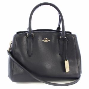 ハンドバッグ ショルダーバッグ 2WAY レザー 紺 F56701 /TK