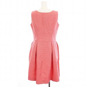 René TISSUE ノースリーブ ワンピース ひざ丈 38 ピンク 6526060 /YM