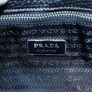 PRADA ハンドバッグ タッセル レザー ブラック BR3477