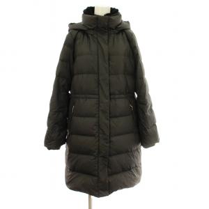 ベーシックタフタ ロングダウン FKVAP50310 ダウンコート フード フェイクファー ジップアップ