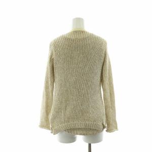 CIVIDINI アンサンブルニット 2点セット カーディガン カットソー ノースリーブ 絹 シルク混 42 ベージュ MCR4123008