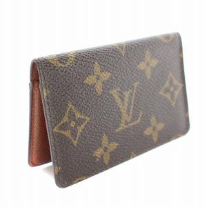 LOUIS VUITTON ポシェット カルトヴィジット モノグラム カードケース 名刺入れ PVCキャンバス 茶 ブラウン M56362
