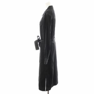 COACH デニムシャツワンピース M ブラック CL270