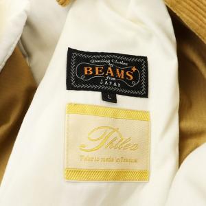BEAMS+ コーデュロイ 9分丈 トラウザーズパンツ コットン L 茶 ブラウン 11-23-0734-803 /AN31