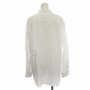 GALERIE VIE 22AW バンドカラーシャツ 23-01-24-01204 長袖 ブラウス F 白 ホワイト /G