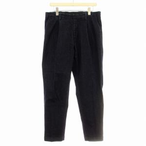 9分丈 1プリーツ デニム 1114-243-7324 デニムパンツ テーパード L インディゴ /G