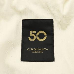 CINQUANTA スウェードドライビングブルゾン 48 ブラウン 14U