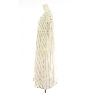 JOURNAL STANDARD L'ESSAGE 22SS 22-040-370-0300-2-0 シャツワンピース ロング マキシ フレンチスリーブ Vネック