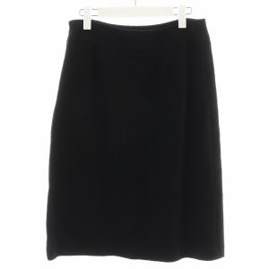 LEONARD FASHION タイトスカート ひざ丈 73-97 黒 ブラック 0372252 /AN35