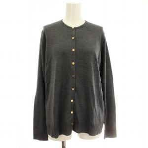 22AW FF30 クルーネック オーバーカーディガン 22080500401030 ウール ニット カーディガン
