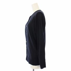MUSE de Deuxieme Classe 22SS FF grace クルーネックカーディガン ニット 長袖 ネイビー 22080500406010