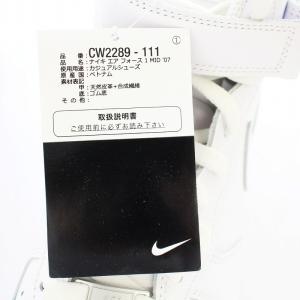 NIKE CW2289-111 AIR FORCE 1 MID US10