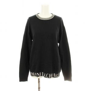 ニット セーター 長袖 薄手 カットソー S 黒 6YZM1H ZML3Z /MM