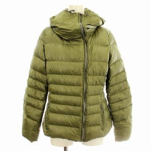 ダウンジャケット 54860503 ショールカラー ブルゾン ジップアップ 40 カーキ 緑 /G