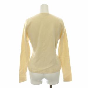 RALPH LAUREN ニット カットソー 長袖 M アイボリー /RE