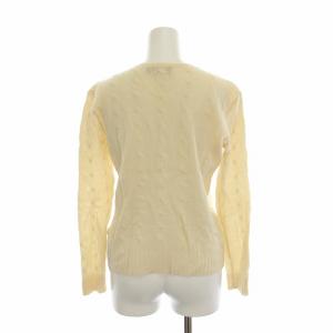 POLO RALPH LAUREN ケーブルニット カットソー 長袖 カシミヤ混 XS アイボリー 211525764003 /RE