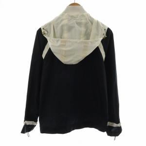 MONCLER GAMME BLEU GIUBOTTO パーカー ナイロン 2 ネイビー ホワイト