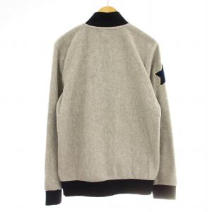 HYDROGEN BRONZAJI フリース ジャケット スタンドカラー ジップアップ L グレー /G