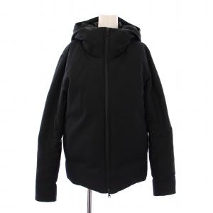 700FPブライトエステルツイルフーデッドダウンブルゾン ジャケット アウター ジップアップ フード 3