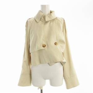 ジャケット ショート丈 ダブルボタン 2 ベージュ 72214205 /EE