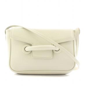 CITY MINI ショルダーバッグ レザー アイボリー /NQ