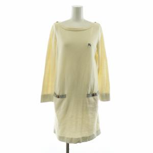 ワンピース ひざ丈 38 アイボリー E1J92-670-02 /NQ