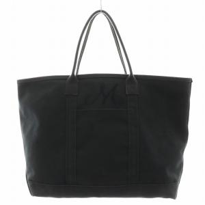 トートバッグ ショルダーバッグ ロゴ キャンバス 黒 ブラック /AN3 D