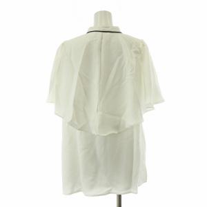 COCO DEAL タグ付き シャツ ブラウス 半袖 袖フレア 2 ホワイト 72308339 /NQ