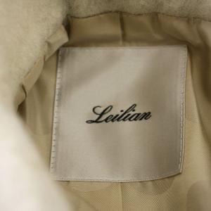 Leilian カシミヤコート 0103019 スタンドカラー コート 9 ライトグレージュ /G