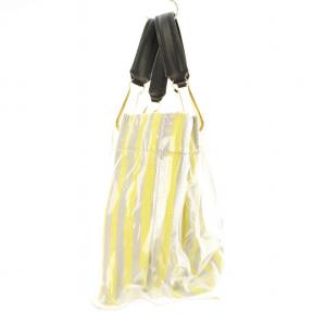 MARNI GLOSSY GRIP PVC BMMP0013Q0 トートバッグ PVC ストライプ柄 マルチカラー