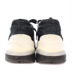 Sergio Rossi セルジオエクストリームダッドスニーカー シューズ ローカット 厚底 39 黒 ブラック A86730 /BB