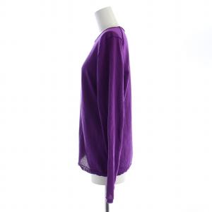 COMME des GARCONS COMME des GARCONS ニット 長袖 ボートネック ストレッチ 無地 薄手 M 紫 パープル /BB