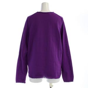 COMME des GARCONS COMME des GARCONS ニット 長袖 ボートネック ストレッチ 無地 薄手 M 紫 パープル /BB