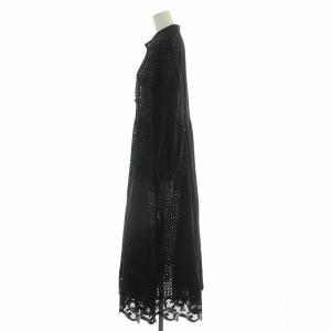 ANAYI 24SS エンブロイダリーシャツワンピース