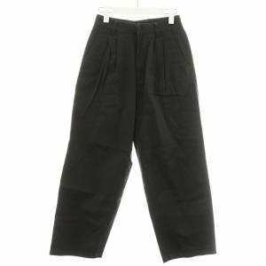 RHC Organic Cotton 2 Tuck Pants タックパンツ ジッパーフライ S ダークグリーン