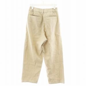 Ron Herman RHC タックワイドパンツ tuck wide pants 麻 リネン混 XS ベージュ 4010600155
