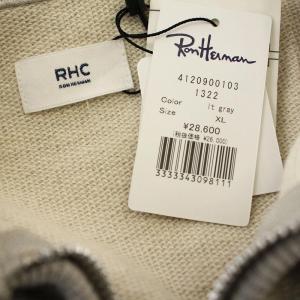 Ron Herman RHC 4120900103 Half Zip Sweat Pullover