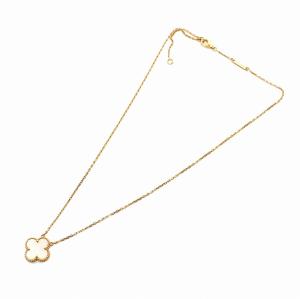 Van Cleef & Arpels スウィート アルハンブラ マザーオブパール ネックレス K18 イエローゴールド