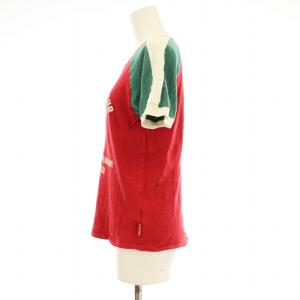 HYSTERIC GLAMOUR 2CT-9720 Tシャツ カットソー 半袖 クルーネック プリント F 赤 レッド 緑 グリーン /KU