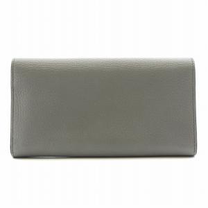 GUCCI GGマーモント 長財布 小銭入れ レザー グレー 400586